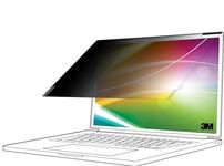 3M Bright Screen Privacy Filter for 14in Full Screen Laptop, 16:10, BP140W1E