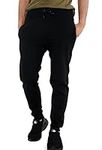 GW CLASSYOUTFIT Kids Boys Girls School Fleece PE Joggers Jogging Tracksuit Bottoms 3-14 Years (7-8 Years, Black)