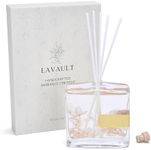 Lavault Reed Diffuser for Bathroom - Fragrance Oil for Home, Office, Living Room, Bedroom - Fragrance Gift Set - Essential Oil Diffusers for Aromatherapy - Home Fragrance - Polar Glacier Scent