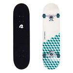 Retrospec Alameda Skateboard Complete | Canadian Maple Wood Deck w/ 5.5 Inch Aluminum Alloy Trucks for Commuting, Cruising, Carving & Downhill Riding