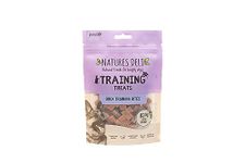 Natures Deli Duck Training Bites Dog Treats, Grain Free Low Fat Tasty Bite-size Treats for Dogs - 100 g