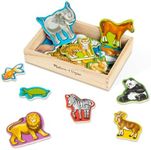 Melissa & Doug Wooden Animal Magnet