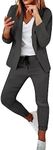 Before You Womens Pants,Lightning Deals Lightning Deals Of Today Clearance,Women Suit Sets For Work 2024 Fall Two Piece Blazer Jacket And Pencil Pants Business Casual Office Formal Outfits,