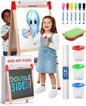 Blue Squid Art Easel for Kids, Ease