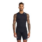 2XU Men's Core Trisuit Black/White, Large