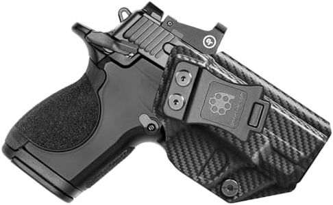 Amberide S&W CSX IWB Holster, Kydex Concealed Carry Holster for Smith & Wesson CSX E-Series 3.1", Optic Cut, Posi-Click Retention, Sweat Guard, Adjustable Cant (0–30°)