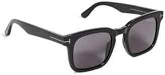 Tom Ford Dax Sunglasses, Shiny Blac