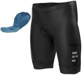 INBIKE Bike Shorts for Men, 3D Pad Shock-Absorbing Cycling Shorts, Lightweight Breathable Biking Bicycle Shorts with Pockets Quick Dry Black XX-Large