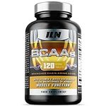 BCAA Tablet - BCAAs (120 Tablets) - 2400mg BCAAs per Serving - BCAA Amino Acids with Vitamin D for Normal Muscle Function - Suitable for Vegans & Vegetarians