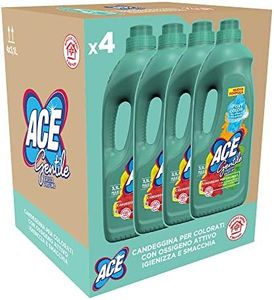 ACE Candeggina Gentile Regolare, Confezione da 4 Flaconi x 3,1 Litri