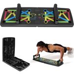 POSKOU Push Up Board Home Exercise Press up Board Strength Training Workout Fitness Gym Equipment (14 in 1 Normal Mode)