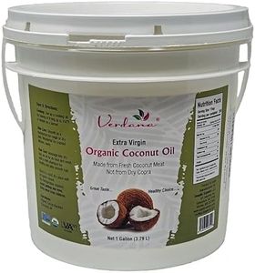 Verdana Extra Virgin Coconut Oil – USDA Organic, Unrefined Cold Pressed Oil for Baking and Cooking – 1 Gallon