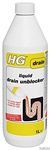 HG Liquid Bathroom Liquid Drain Unblocker 1 Litre X 6