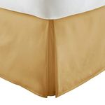 Hotel Collection Italian Luxury Bed Skirt - King - Gold