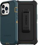 OTTERBOX Defender Series SCREENLESS Edition Case for iPhone 13 Pro (ONLY) Polycarbonate Shell Synthetic Rubber slipcover Polycarbonate Holster, with Kickstand - Hunter Green