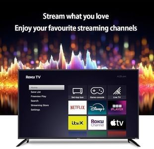 VELTECH 40" Smart LED TV – Roku OS, HD, Freeview, Dolby Audio, HDMI