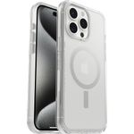 OtterBox iPhone 15 Pro MAX (Only) Symmetry Series Clear Case (Clear), snaps to MagSafe, ultra-sleek, raised edges protect camera & screen