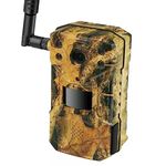 MANYCAST 4G Trail Camera - High Resolution 2K Video, 14MP Images, No Glow Night Vision,Waterproof, Remote APP Access for Wildlife Monitoring, Home Security, Farm Outdoor Surveillance Wireless CCTV