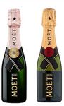Moet & Chandon Brut & Rose Champagne Mini Moet Duo 2 x 20cl 12.5% ABV