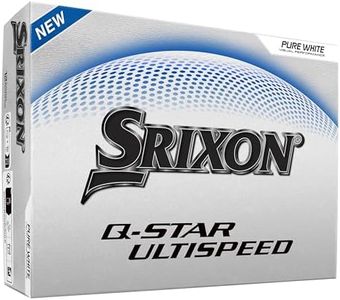 Srixon Q-Star Ultispeed Golf Balls, White