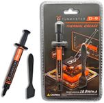 TUMMASTER D-9 (incl. Spatula,4g Box) Ultimate Performance Thermal Paste for Computer Manufacturing - Apply Safely with The Included Squeegee, Ideal for IC/Processor/CPU/GPU/All Coolers (4, Grams)