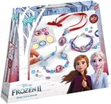 Disney Frozen II Sisters Jewellery Craft Kit: Make Your own Princess Bracelets with Beautiful Beads, Charms and Stickers by Anna and Elsa