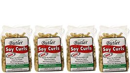 Butler Soy Curls, 8 Ounce (Pack of 4)