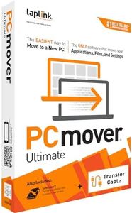 Laplink PCmover Ultimate | Moves your Applications, Files and Settings from an Old PC to a New PC | 1 Use