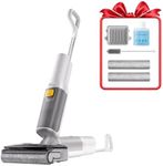 roborock F25 GT Set Wet Dry Vacuum Mop, Wet Dry Vacuum Cleaner Cordless, 20000Pa Floor Cleaner Machine for Tile Hard Floor, 194°F Self Cleaning Mop Combo with 180° Lie-Flat, 2 Extra Roller Brush