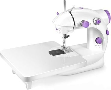 Portable Electric Sewing Machine for Home Tailoring | Mini Silai Machine for Stitching Clothes | Automatic Swing Machine with Table | Hand Sewing Machine for Beginners
