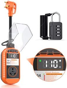 MICHIC RV Surge Protector (30A-LED Display, Orange)