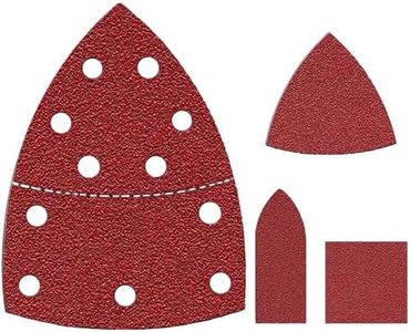 FOWOK 160pcs Mouse Sander Sandpaper for Mouse Sander, Detail Sander Sandpaper Sanding Sheets, Mouse Sander Pads Sanding Paper 60 120 180 240 Grit for Detail Sander, Finger Sander -FSM16