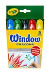 Crayola Window Crayon 5-Color Set (52-9765)