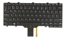 Canadian Canada Keyboard for Dell Latitude 12 7275 E7270 E5270, XPS 12 9250 0N13DK Backlit