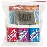 Swix Classic Nordic Ski Wax Pack with 3-Kick Wax and Cork, 8 x 8-inch