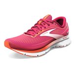 Brooks Women's Trace 2 Sneaker, Sangria/Red/Pink, 6.5 UK