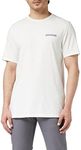 Dockers Men's Logo Tee T-Shirt, White + Stencil, S