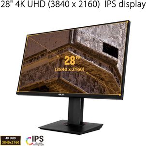 ASUS TUF 28" 4K UHD Gaming Monitor – VG289Q, IPS Display