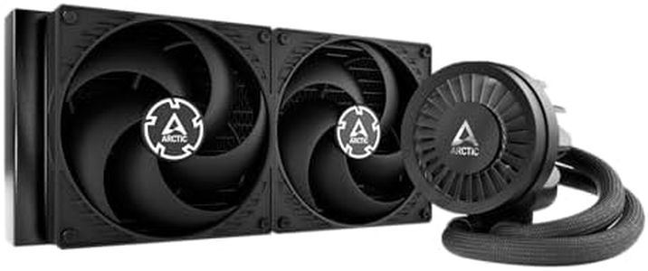 ARCTIC Liquid Freezer III 280 - Water Cooling PC, AIO CPU Water Cooler, Intel & AMD, Efficient PWM-Controlled Pump, Fan: 200–1700 RPM, LGA1851 und LGA1700 Contact Frame - Black