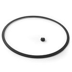 Presto Pressure Cooker Sealing Ring/Automatic Air Vent Pack (3-4 Quart)