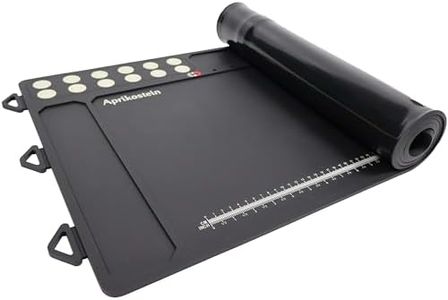Aprikostein Gun Cleaning Mat Large Rifle Pistol Magnetic 50.2" x 16.5" Gunsmith Pad for All Guns Non-Slip Rubber Repair Workbench Mat (Black)