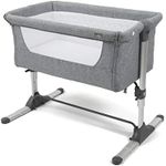 Babylo Snuggle Cuddle Co Sleeper, Slate Grey