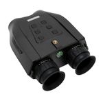 8X Binoculars, Outdoor and Birding Binocular, Binoculars for Adults with Dual Screen 3D Infrared Binoculars Night 48MP 2.5K UHD for Camping Surveillance Photography (Black)