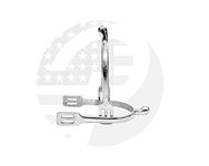 Horse Spurs Horse Riding Spurs Silver Light Weight Stainless Steel