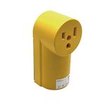 Sintron NEMA 6-50R Straight Blade Receptacle, Surface Mount, for Air Conditioners, Kitchen Equipment, and Arc Welder, 250 Volt 50 Amp 2 Pole 3 Wire, ETL Listed, Heavy Duty Spec Industrial Grade.