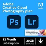 Creative Cloud Photography Plan 20G