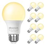 DEWENWILS 8-Pack A19 LED Light Bulb