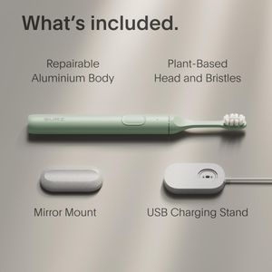 SURI Sonic Electric Toothbrush – Green Rechargeable