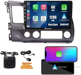 Android 10 Autoradio Car Navigation Stereo Multimedia Player GPS Radio 2.5D Touch Screen forHonda Civic 2004-2011