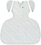 Love to Dream, Swaddle Up Original, Hip Dysplasia, Dreamer White, Large, Specially Designed Swaddle Up with a Wider fit at The Bottom so That it can be Worn Over a Hip dysplasia Harness or Brace.